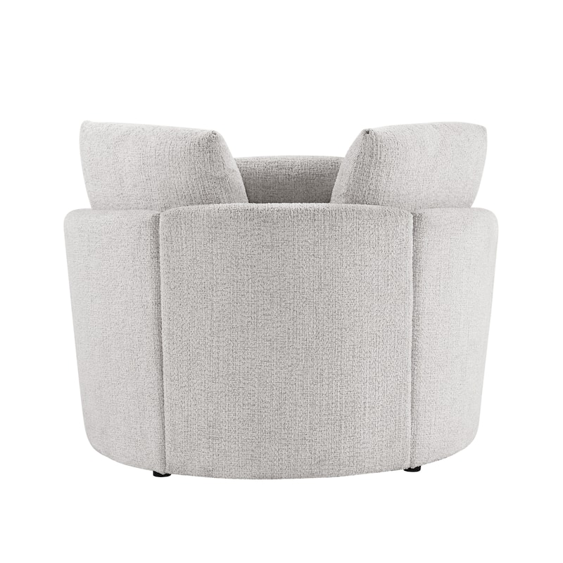 Lifestyle Solutions Bryson Storage Chair in Chenille Fabric