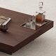 preview thumbnail 19 of 29, 43" Mid Century Modern Square Coffee Table, Carbon Steel Legs