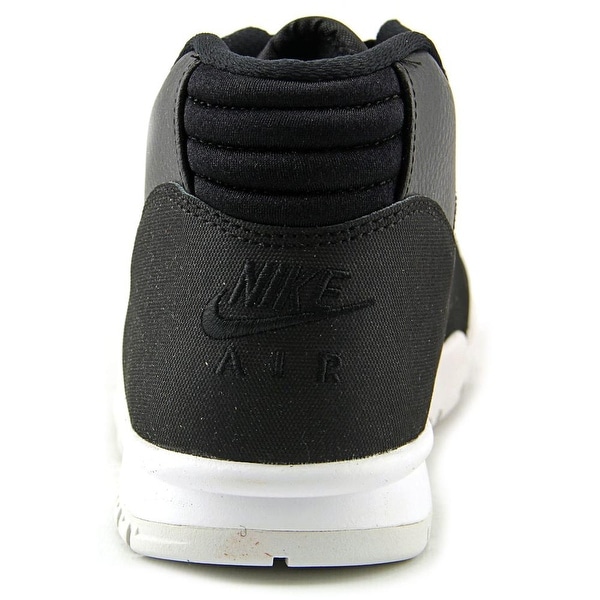 nike air baseline low men round toe leather basketball shoe