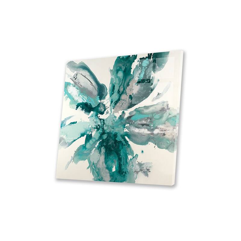Flower Explosion Print On Acrylic Glass by Randy Hibberd