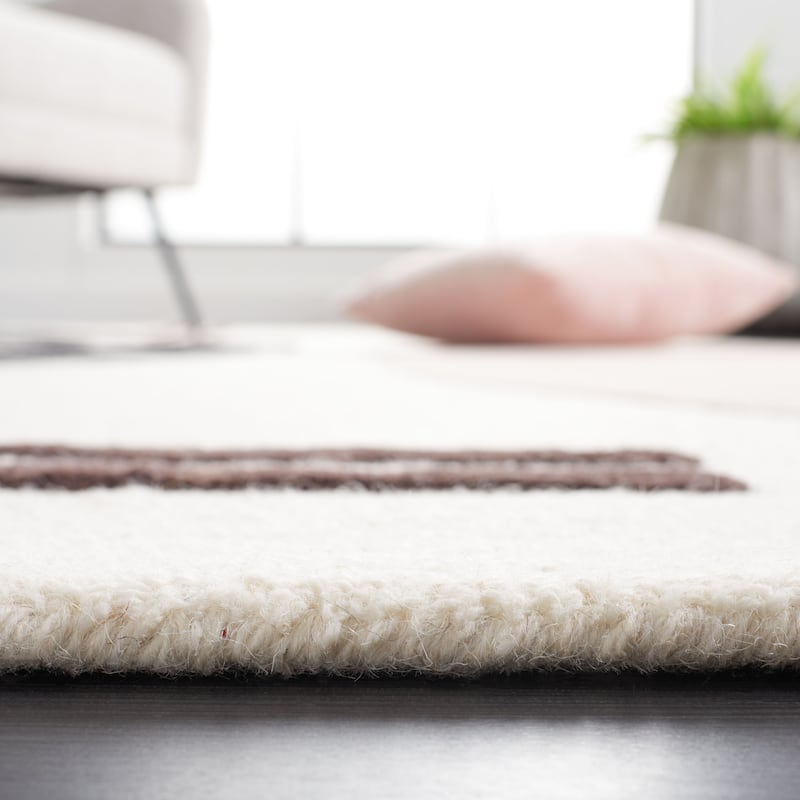 SAFAVIEH Handmade Rodeo Drive Vutka Mid-Century Modern Wool Rug