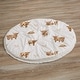preview thumbnail 1 of 3, Sweet Jojo Designs Boho Highland Cow Boy, Girl, Gender Neutral Baby Tummy Time Playmat -Farm Animal, Watercolor Modern Farmhouse