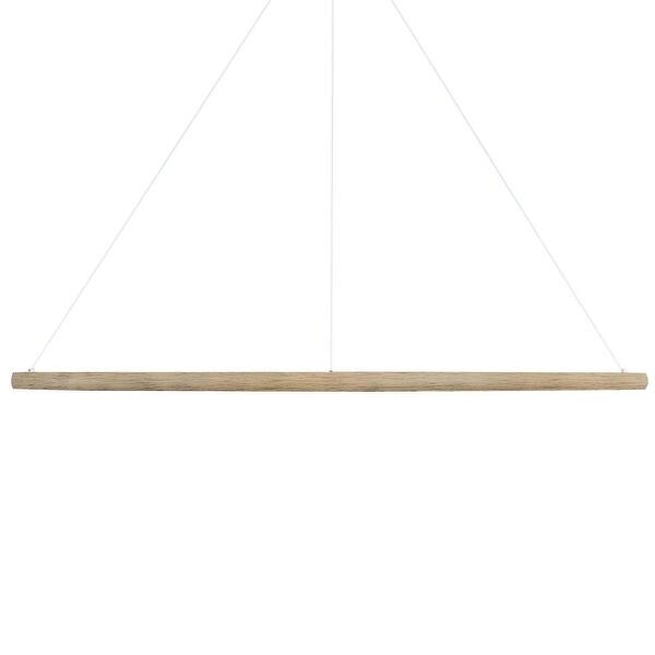 slide 2 of 5, Golden Lighting 5460-71 Veritas 71" Wide Ring Chandelier Walnut
