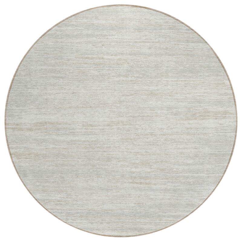 Machine Washable Indoor/ Outdoor Chantille Abstract Stripe Rug
