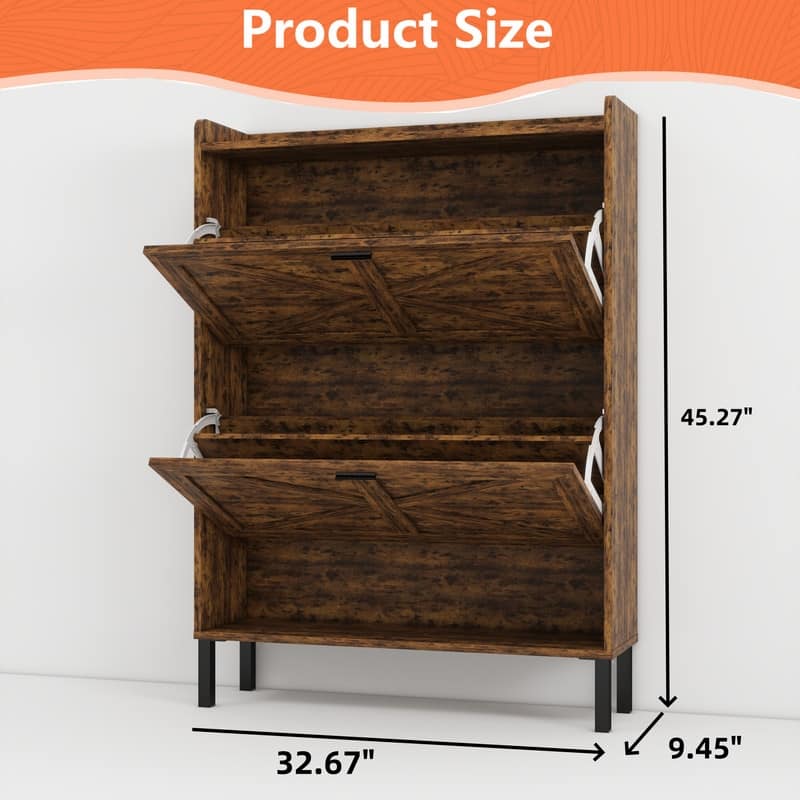 Entrance shoe storage closet,2drawer entrance  vertical Shoe Storage cupboard