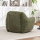 preview thumbnail 7 of 44, Comfy Bean Bag Sofa With Back Support, Faux Fur Bean Bag Chair For Adults And Kids