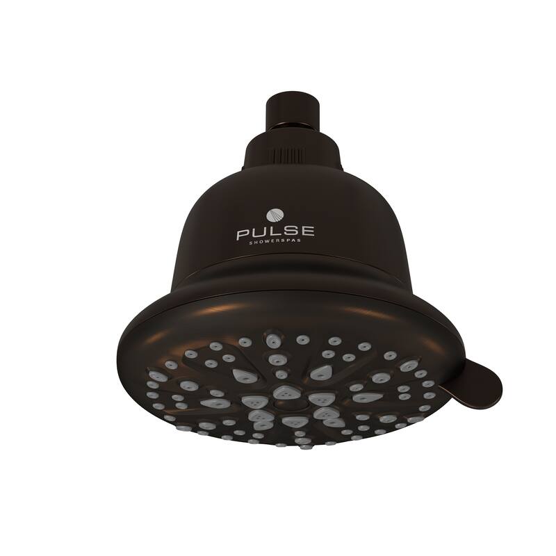 PulsePure 5-in Filtered Showerhead with 15-stage Filtration and Multiple Settings Oil Rubbed Bronze