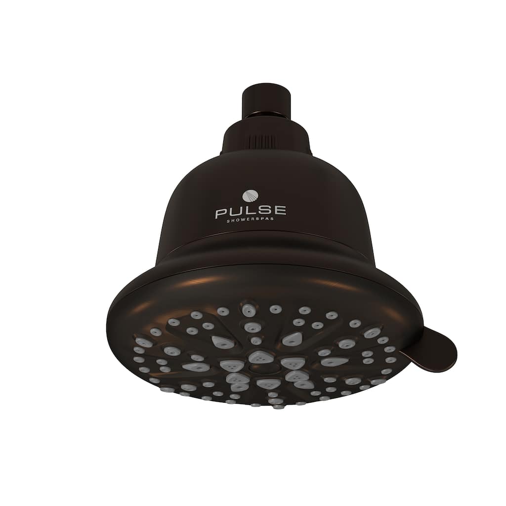 PulsePure 5-in Filtered Showerhead with 15-stage Filtration and Multiple Settings Oil Rubbed Bronze