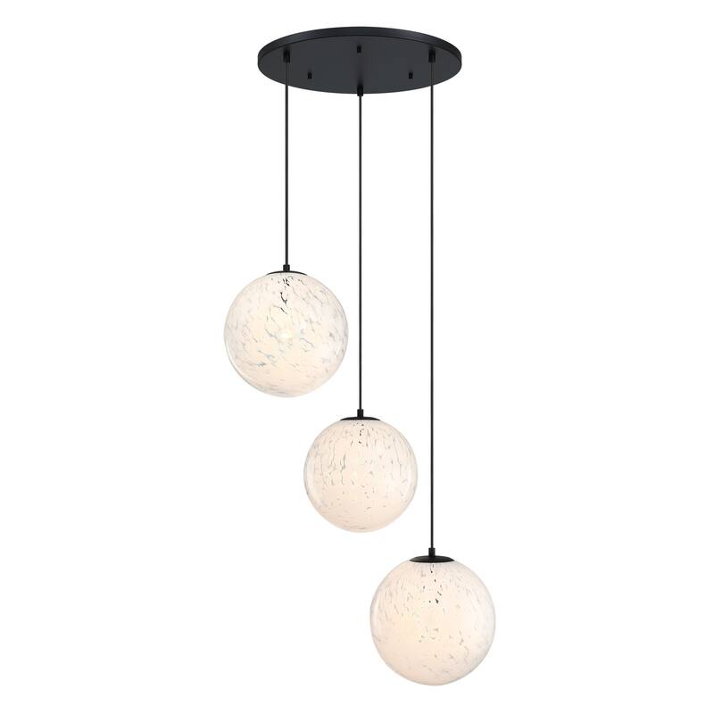 Designers Fountain D282M-3CHB Circo 3 Light 28" Wide Chandelier