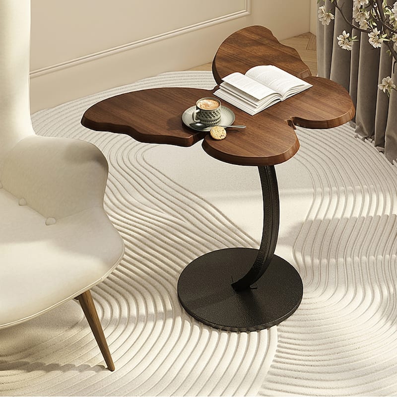 Wooden Butterfly End Coffee Table