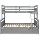 preview thumbnail 22 of 29, Twin over Full Bunk Bed with Ladder, Twin Size Trundle,Box Spring Not Required