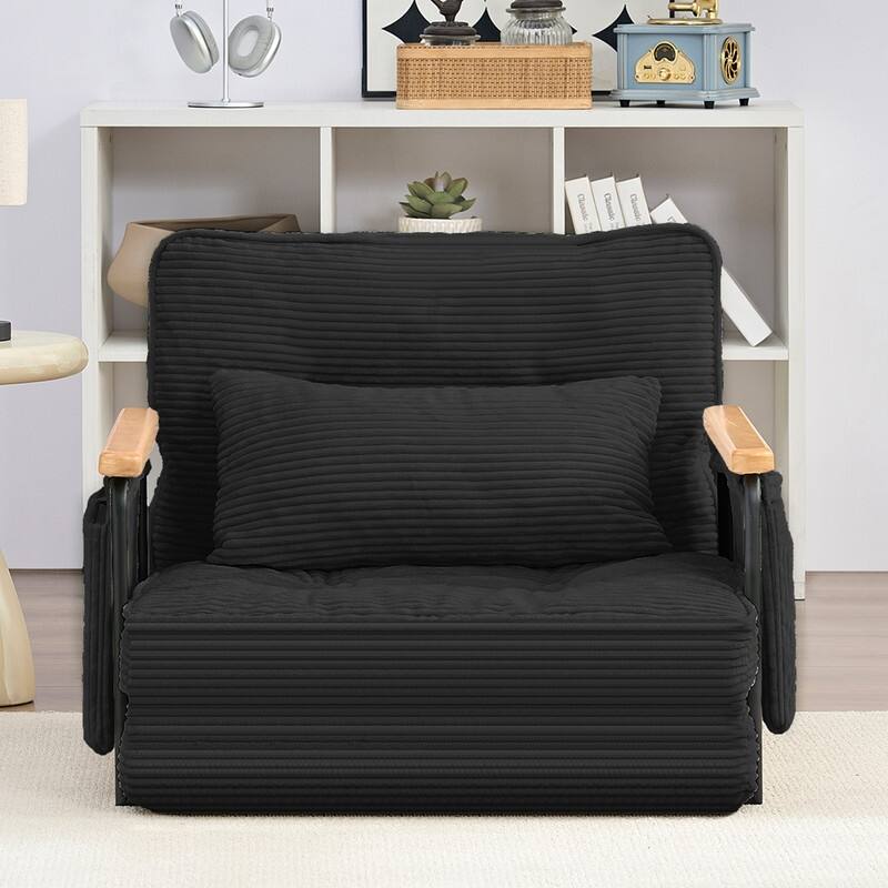 Mixoy Muti-Functional Folding Floor Sofa Bed,3-Seater,2-Seater,1-Seater Lazy Futon Sofa with 6 Position Adjustable Backrest