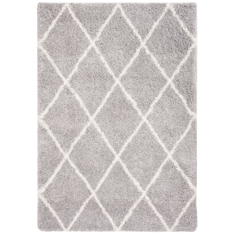 SAFAVIEH Fontana Shag Gurli Trellis 2-inch Thick Rug