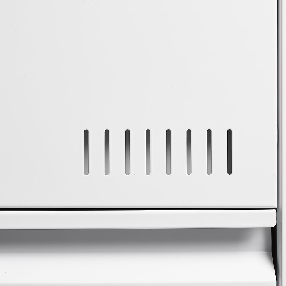 Filing Cabinet Lateral File Cabinet 2 Drawer, White Filing Cabinets with Lock, Locking Metal File Cabinets