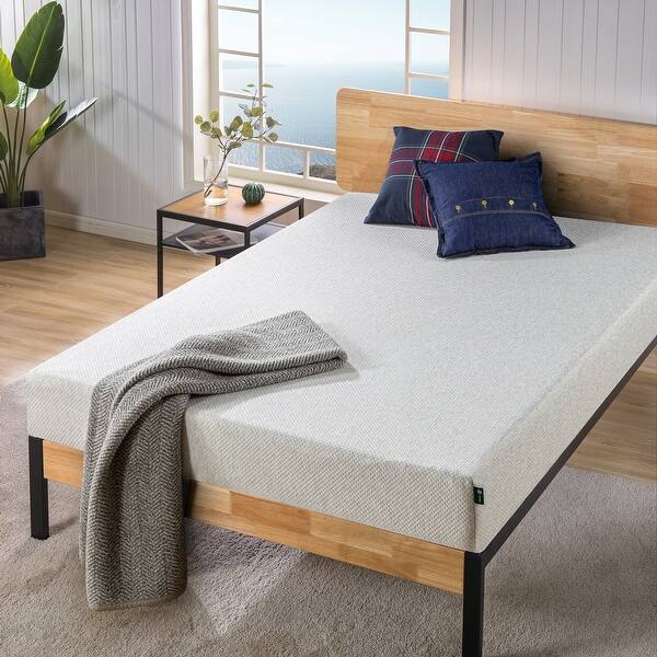 slide 1 of 9, Priage by ZINUS 8-inch Ultima Memory Foam Mattress with Green Tea