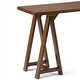 preview thumbnail 8 of 30, WYNDENHALL Hawkins Rustic Wood Console Table - 50 W x 16.5 D x 29.5 H