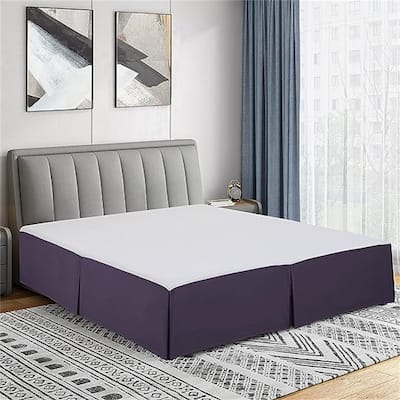 Microfiber Pleated Easy Fit Bed Skirt