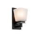 preview thumbnail 1 of 2, Artcraft Eastwood - 1-Light Bathroom Sconce Black/Brushed Nickel