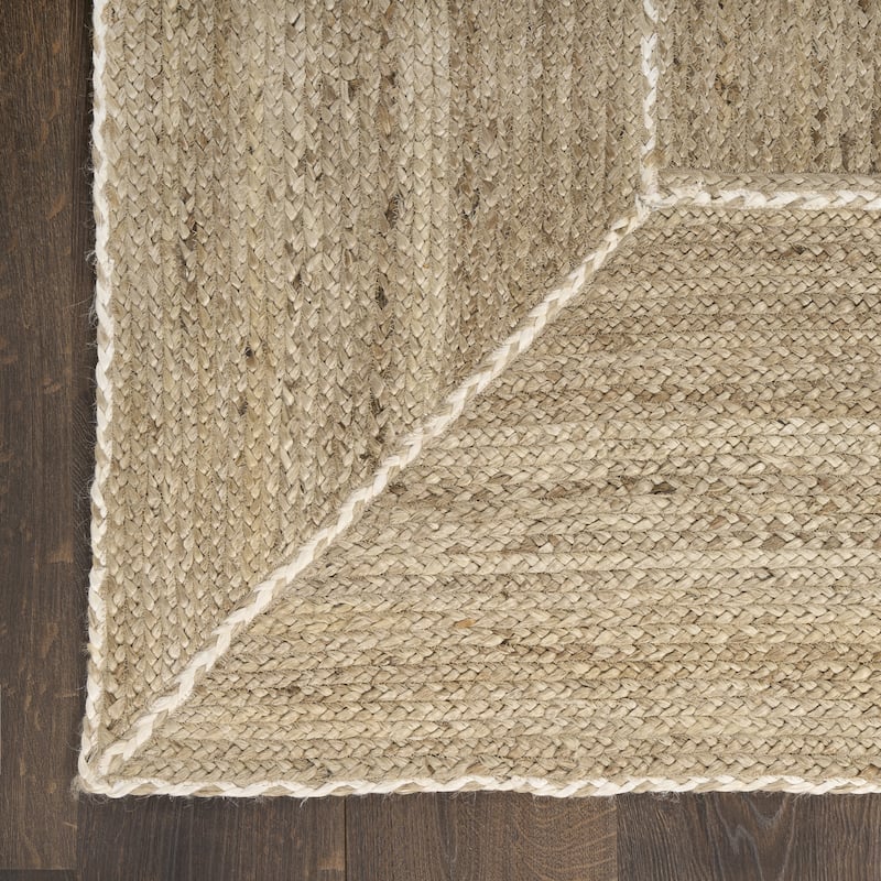 Nourison Terrazzo Jute Indoor only Solid Area Rug