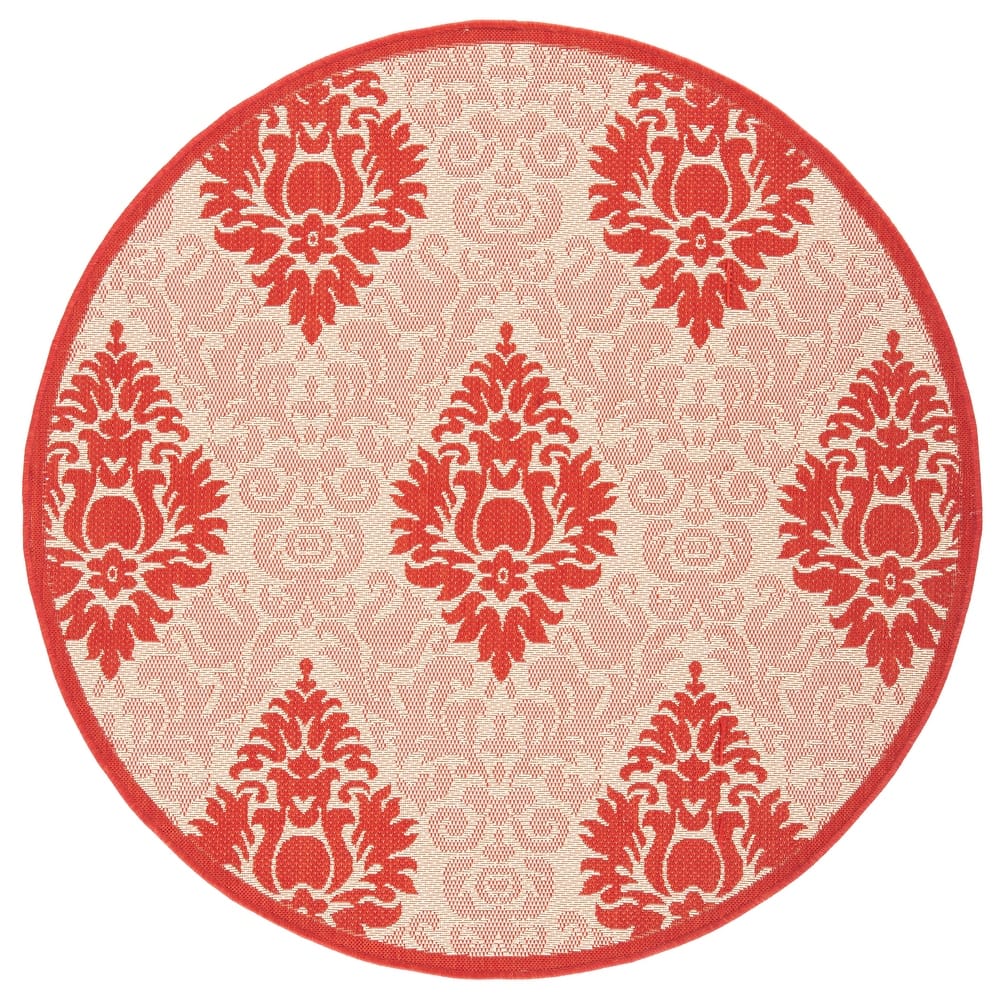 SAFAVIEH Courtyard Willene Boho Indoor/ Outdoor Waterproof Patio Backyard Rug