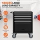 preview thumbnail 10 of 8, 4 Drawers Rolling Tool Chest Metal Tool Cart Storage Cabinet