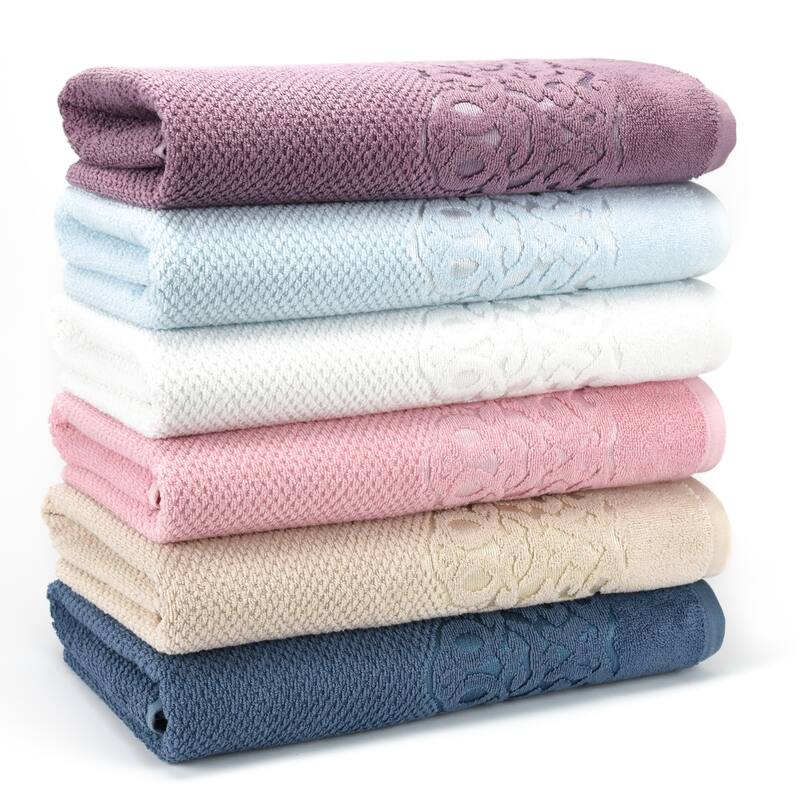 East'N Blue Galata Turkish Cotton Bath Towel (Pack of 2)