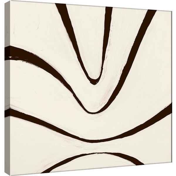 PTM Images 9-100892 PTM Canvas Collection 12" x 12" - "Sepia B" Giclee Abstract Art Print on Canvas