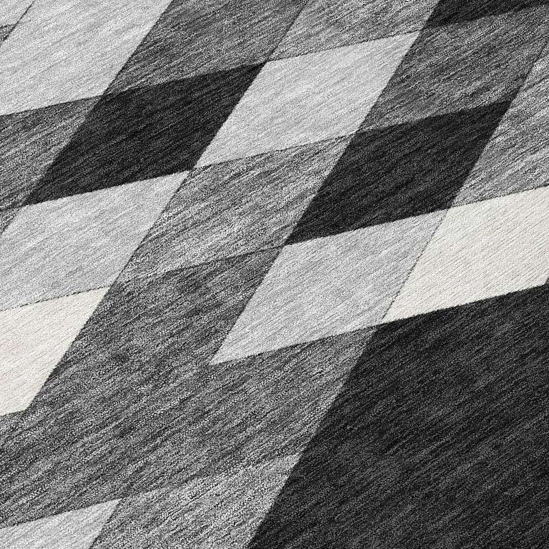 Machine Washable Indoor/ Outdoor Modern Avo Chantille Rug