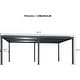 preview thumbnail 64 of 74, PURPLE LEAF Outdoor Louvered Pergola with Adjustable Metal Roof for Patio Pergola 13' x 20' - Grey