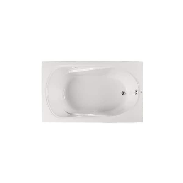 Shop Proflo Pfs6042a 60 X 42 Drop In Or Alcove Soaking Bathtub Easycare Overstock 17798394 White