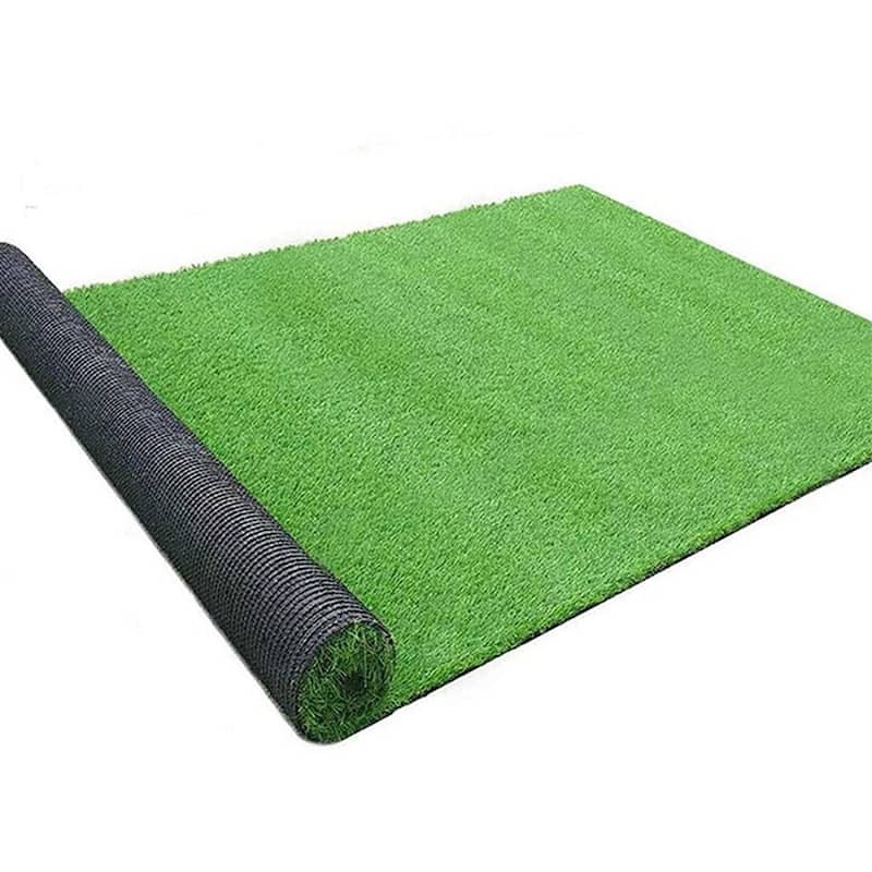 Indoor/Outdoor Artificial Grass Turf Area Rug - 117"x78"