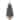 Christmas Tree, 3ft Pre-Lit Christmas Tree with 78 Warm White Led Lights - 20x20x36in