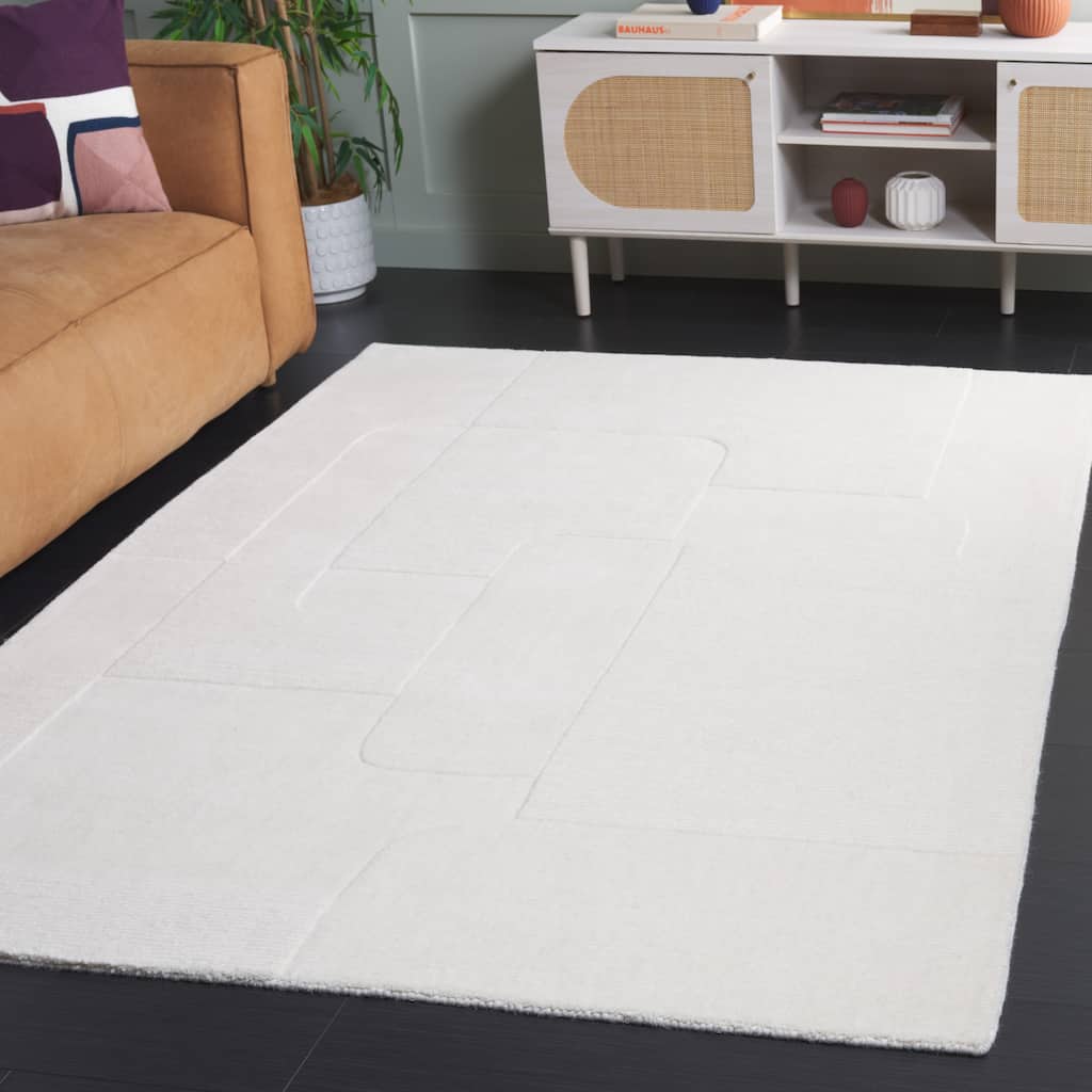 SAFAVIEH Hand-Loomed Mykonos Urania Modern & Contemporary Wool Rug