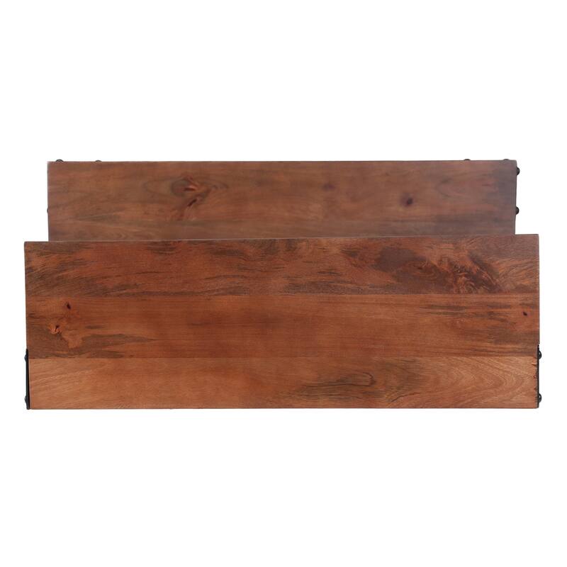 Industrial Style Coat Rack, Multi-Functional Coat Rack with 5 Hooks, Bench, Handcrafted Design