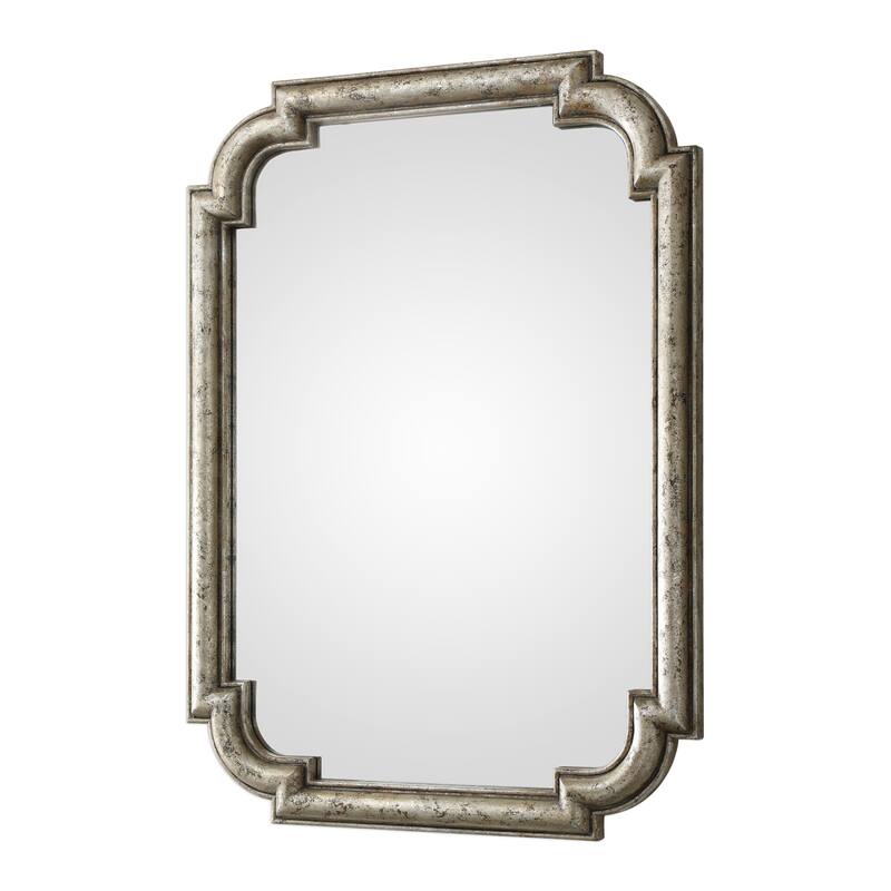 Uttermost Calanna Distressed Traditional Wall Mirror by David Frisch