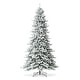 preview thumbnail 68 of 131, Glitzhome 6FT/7.5FT/9FT/11FT Snow Flocked Pre-lit Artificial Fir Christmas Trees