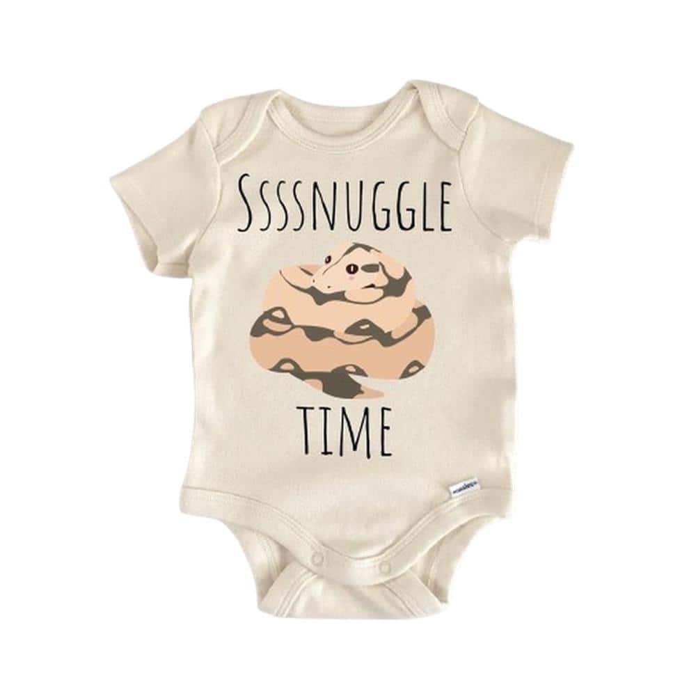 Snake Reptile Animal - Baby Boy Girl Clothes Infant Bodysuit Funny Cute Newborn