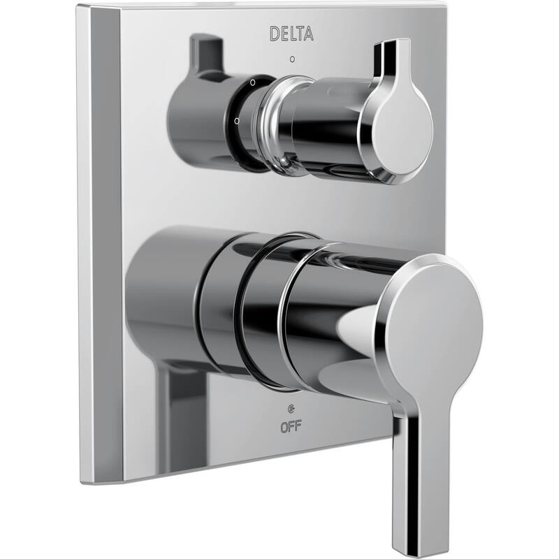 Delta T24899 Pivotal 14 Series Pressure Balanced Valve Trim with - Lumicoat Chrome