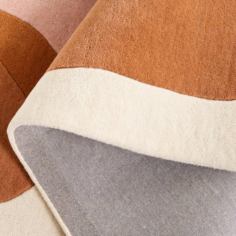 SAFAVIEH Handmade Rodeo Drive Kyara Mid-Century Modern Wool Rug