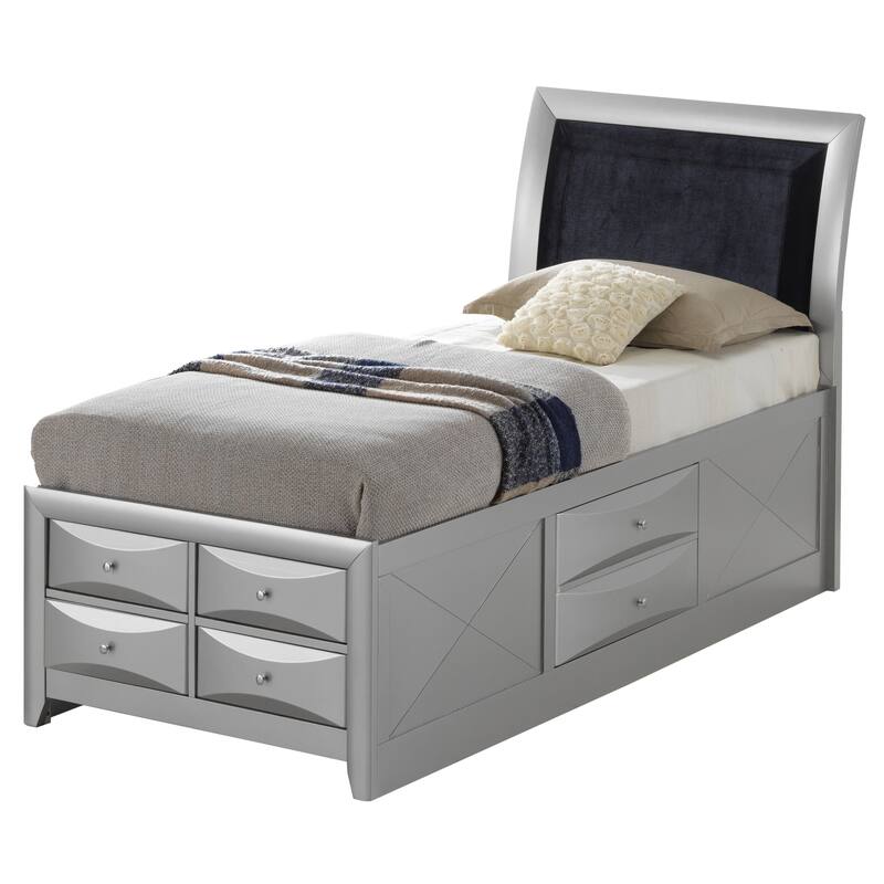 Glory Furniture Marilla Panel Storage Bed