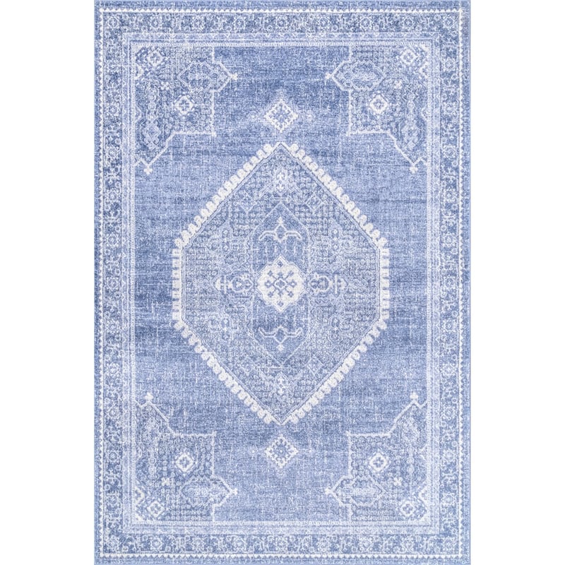 Nuloom Traditional Vintage Medallion Marg Area Rug