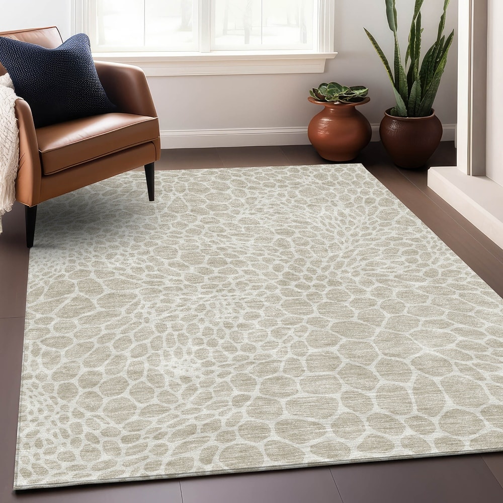 Premium Washable Super Soft Contempory Prints Mayfield Rug
