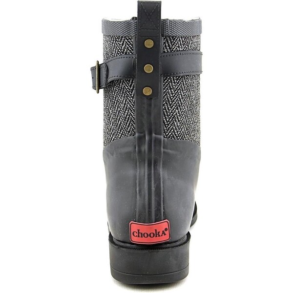 chooka herringbone rain boots