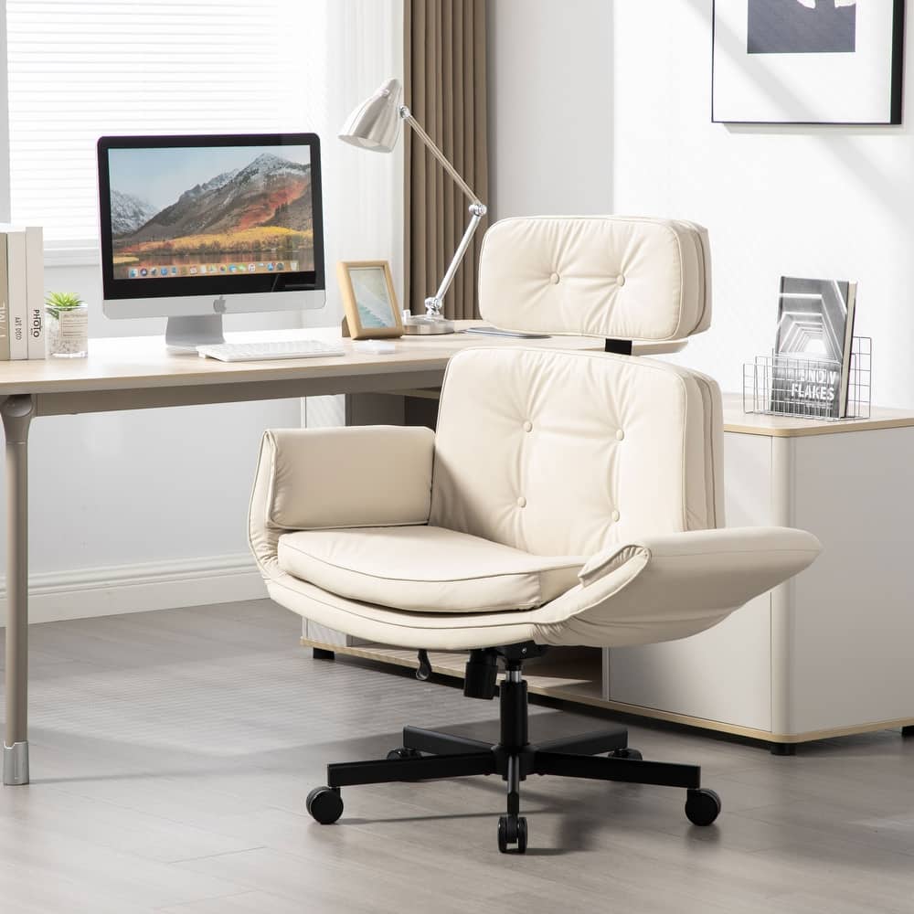 Swivel Task Office Chairs,Accent Chair With Adjustable Armrests And Headrest