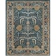 preview thumbnail 15 of 44, SAFAVIEH Handmade Antiquity Amalia Traditional Oriental Wool Rug 8' x 10' - Dark Blue/Multi - Rectangle