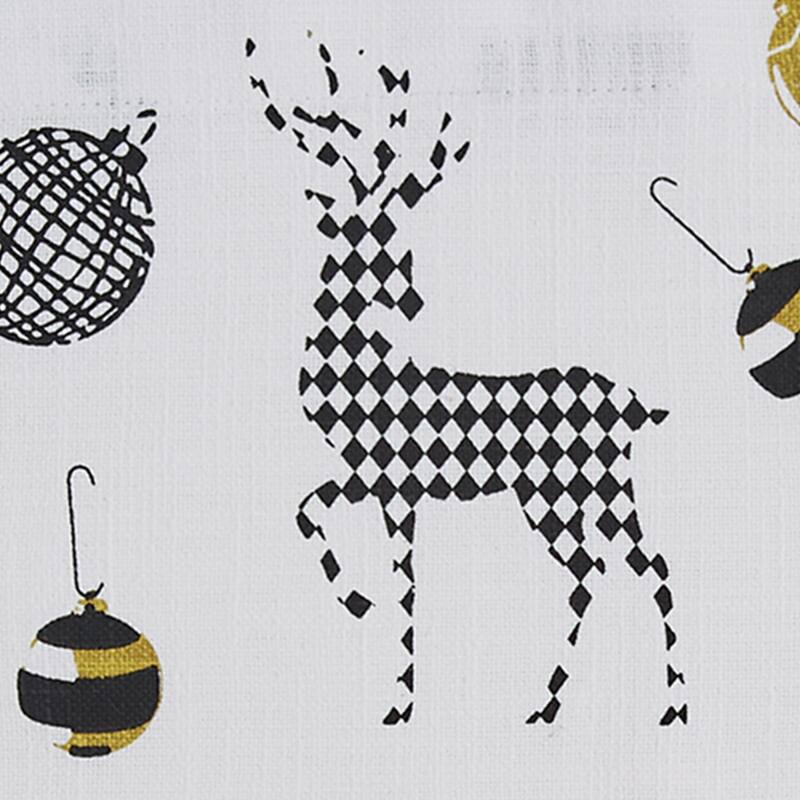 Split P Tidings & Tinsel Placemat Set of 4 - 13" x 19"