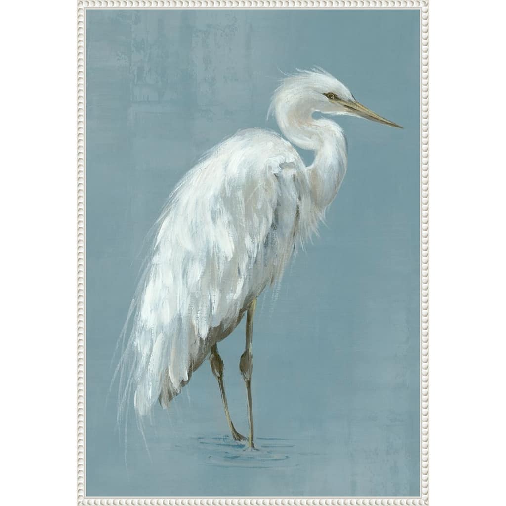 Graceful Herons II by Eli Jones Framed Canvas Wall Art