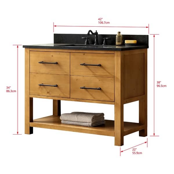 dimension image slide 8 of 9, Sudio Design Bathroom Vanity Windwood Collection.