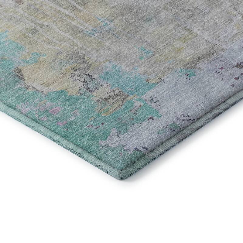 Premium Washable Super Soft Abstract Watercolor Mayfield Rug