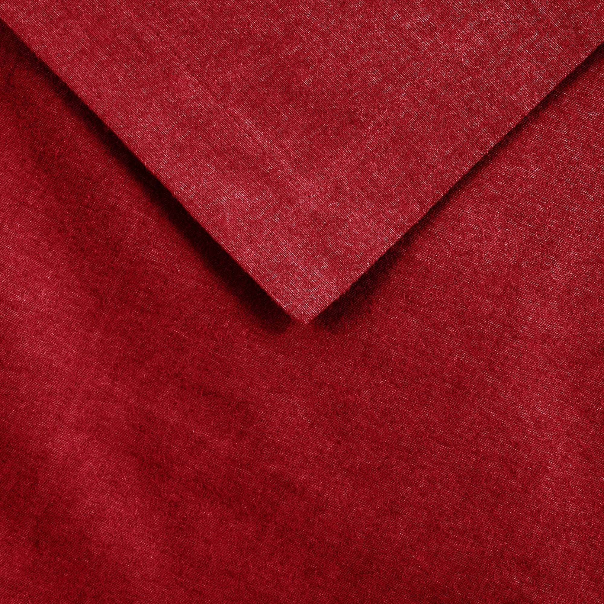 Superior Classic Solid Flannel Cotton Duvet Cover Set - Picture 9 of 45